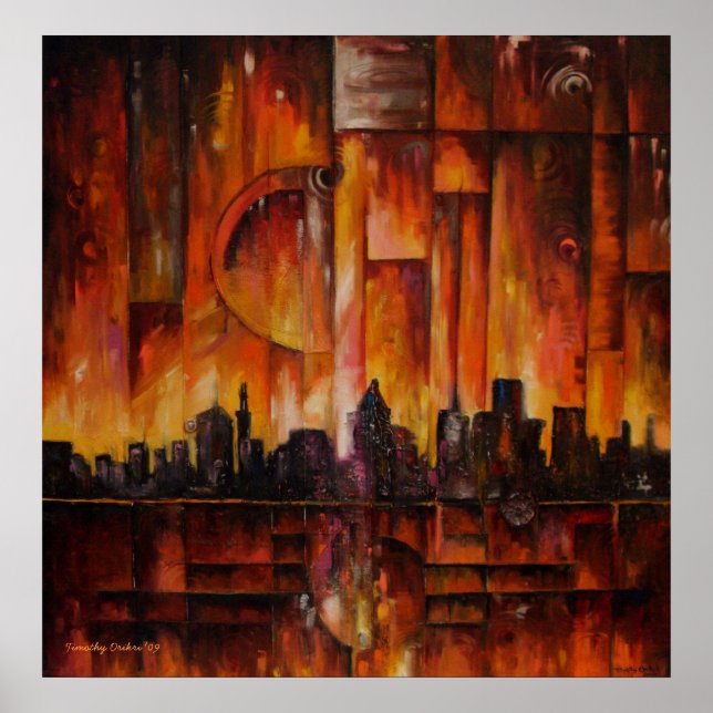 Detroit Motown Massive - Canvas Print Poster (Vorne)