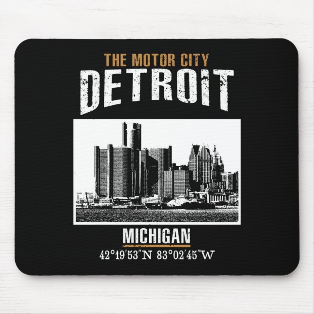 Detroit Mousepad (Vorne)