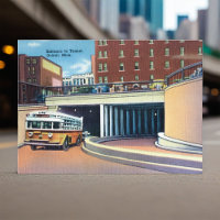 Detroit nach Windsor Tunnel