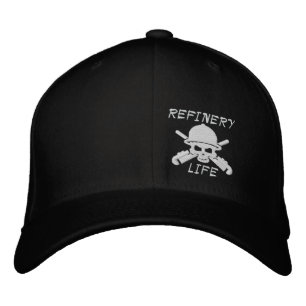 Detroit Ops - Raffinerie-Lebenhut Bestickte Baseballkappe