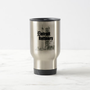Detroit-Raffinerie Est. 1930 - Reise-Tasse Reisebecher