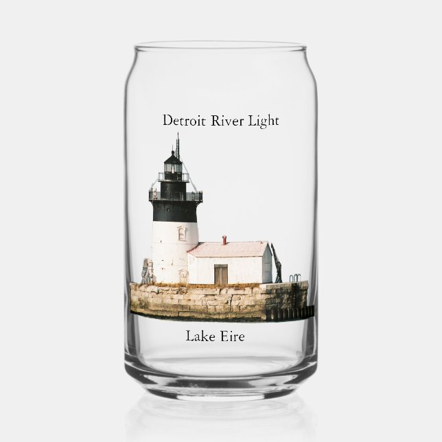 Detroit River Light kann Glas (Vorderseite)
