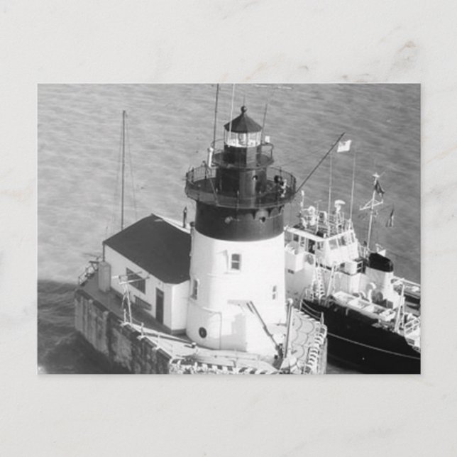Detroit River Lighthouse Postkarte (Vorderseite)