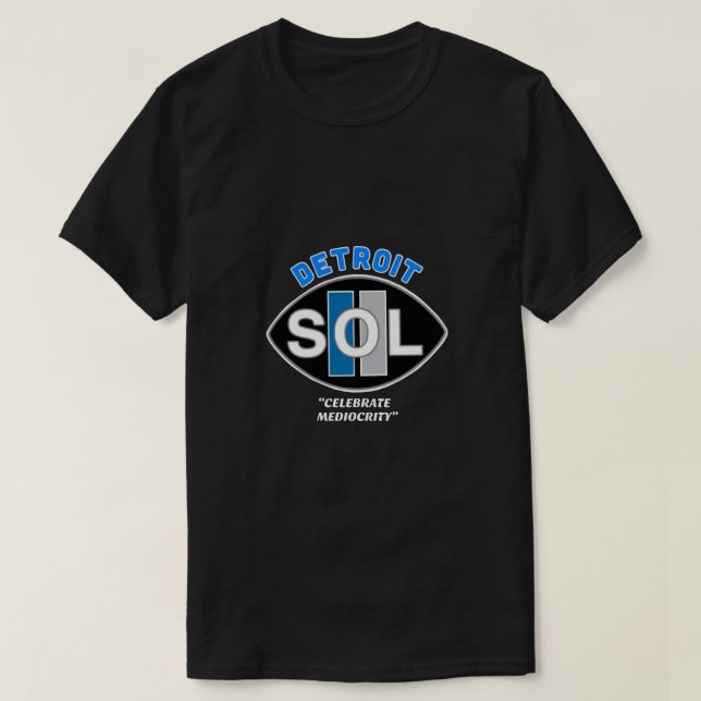 DETROIT-S.O.L. (GLEICHE ALTE LÖHNE) Essenzieller T T-Shirt (Design vorne)