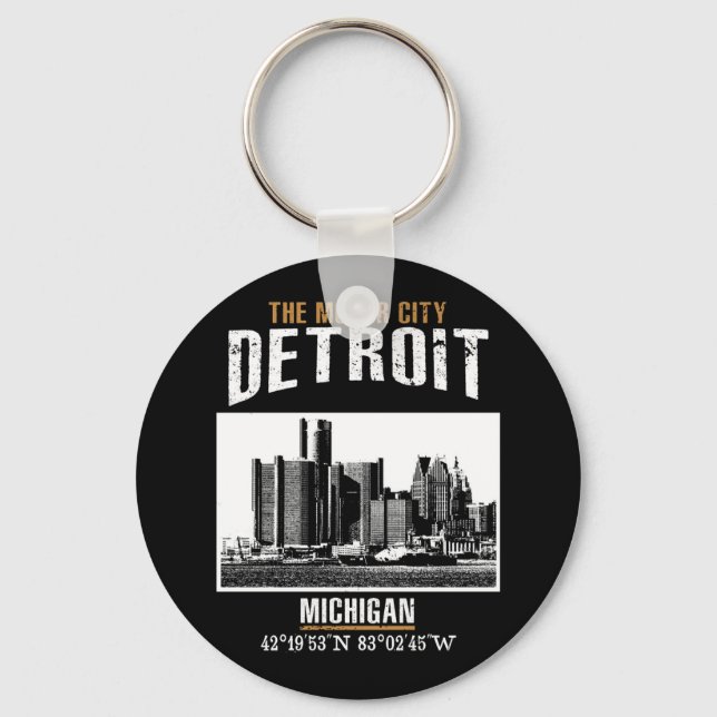 Detroit Schlüsselanhänger (Vorderseite)