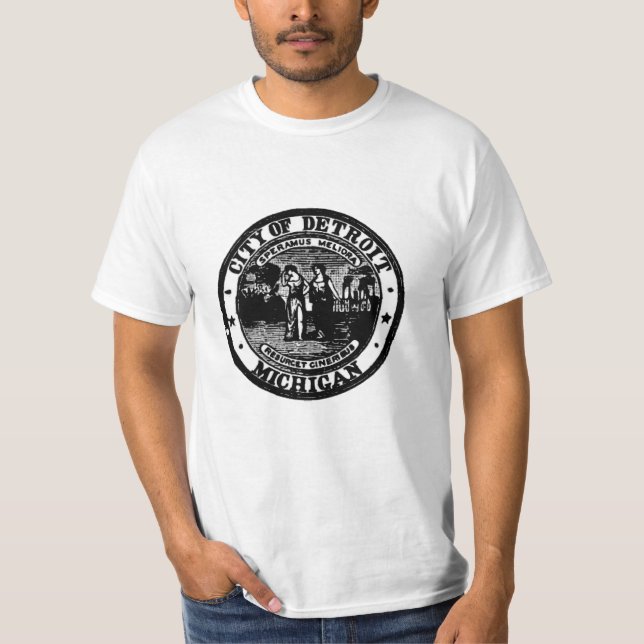 Detroit Siegel T-Shirt (Vorderseite)