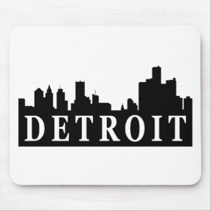 Detroit-Skyline Mousepad