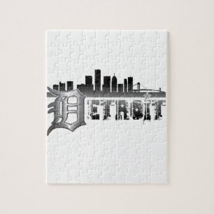 Detroit-Skyline Puzzle