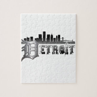 Detroit-Skyline Puzzle