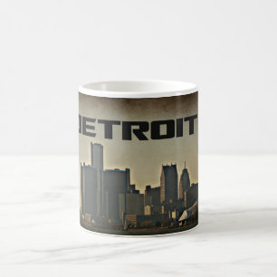 Detroit Skyline-Tasse Kaffeetasse