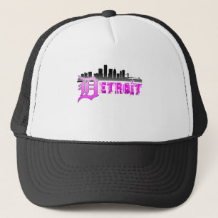 Detroit-Skyline Truckerkappe