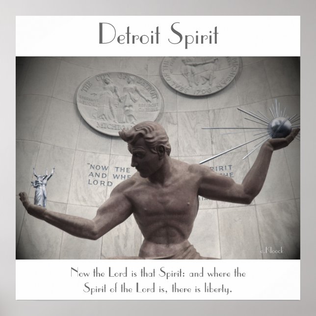 Detroit Spirit (Poster) Poster (Vorne)