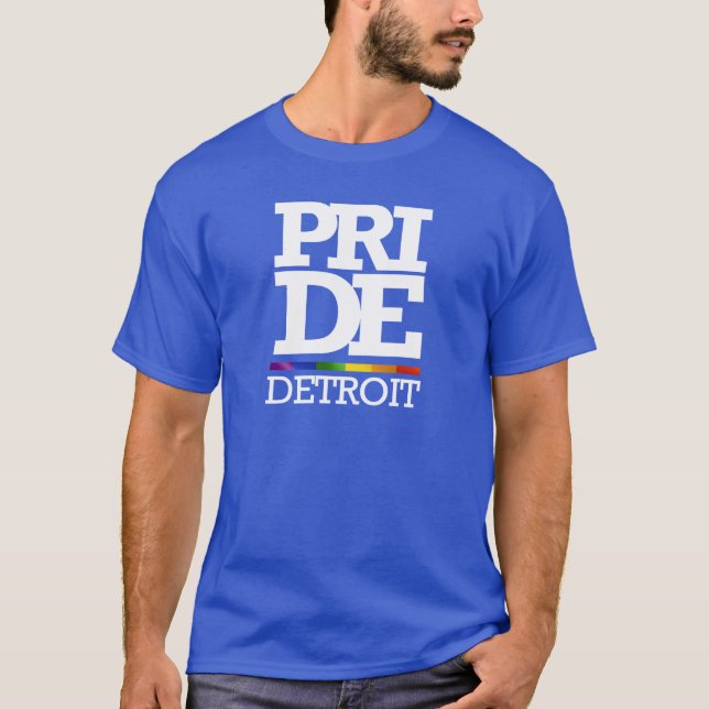DETROIT-STOLZ -- .png T-Shirt (Vorderseite)