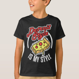 Detroit Style Pizza ist mein Stil Michigan Lover G T-Shirt