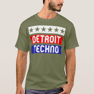 Detroit Techno House Music Festival USA EDM T-Shirt