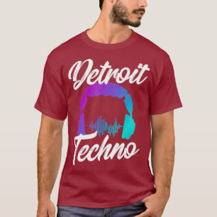 Detroit Techno House Musik Festival Stil EDM T-Shirt