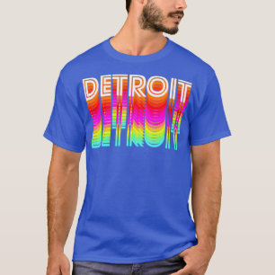 Detroit Techno-Shirt EDM Rave DJ-Kleidung T-Shirt