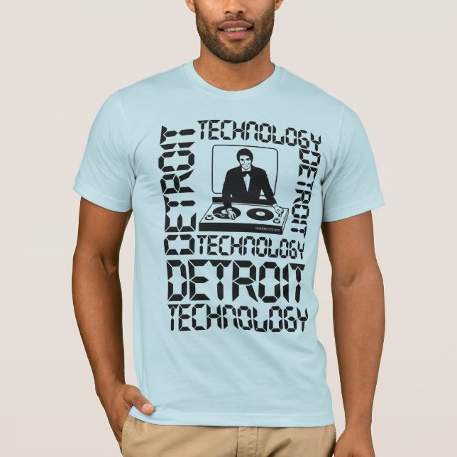 Detroit-Technologie T-Shirt (Vorderseite)