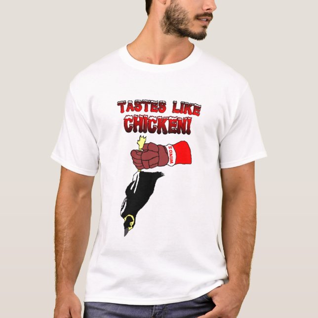 Detroit toter Penguin-T - Shirt (Vorderseite)