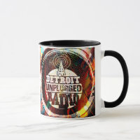 Detroit trennte Tasse
