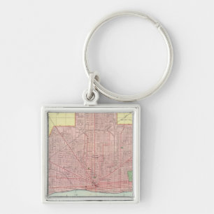Detroit und Vicinity Schlüsselanhänger