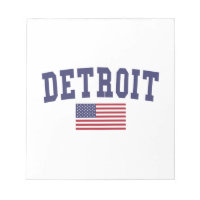 Detroit US-Flagge