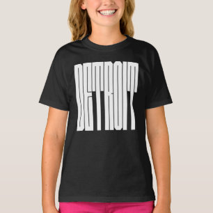 Detroit USA Stadtlogo T-Shirt