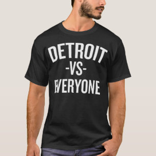 Detroit Vs Everyone Halloween Weihnachten Lustig T-Shirt