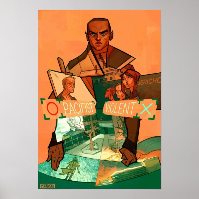 DETROIT wird menschlicher Markus Poster (Vorne)