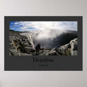 Dettifoss (Island) Poster