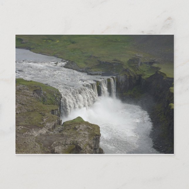 Dettifoss Island Postkarte (Vorderseite)