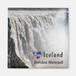 Dettifoss Wasserfall in Vatnajokull NP - Island Magnet