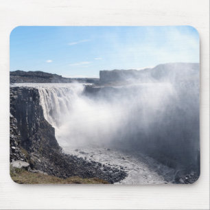 Dettifoss Wasserfall in Vatnajokull NP - Island Mousepad