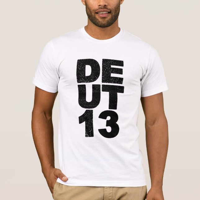 DEUT MENS - Keine anderen Götter zurück T - Shirt- T-Shirt (Vorderseite)
