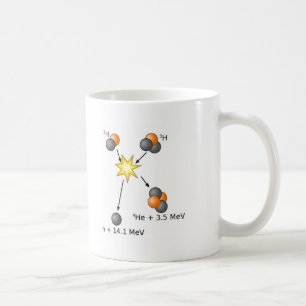 Deuterium-Tritium-Fusion Tasse