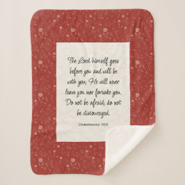 Deuteronomie 31:8 Bibel Verse Bild Sherpadecke