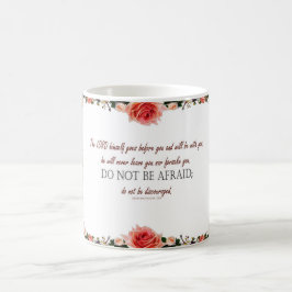 Deuteronomie 31:8, Bläserne Tasse "Nicht abschreck