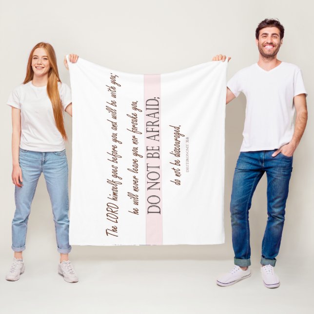 Deuteronomie 31 fleecedecke (Beispiel)