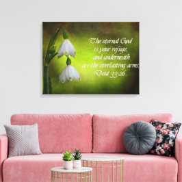 Deuteronomie 33:26 Ewige Zuflucht Inspiration Leinwanddruck