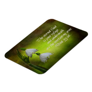 Deuteronomie 33:26 Ewige Zuflucht Inspiration Magnet