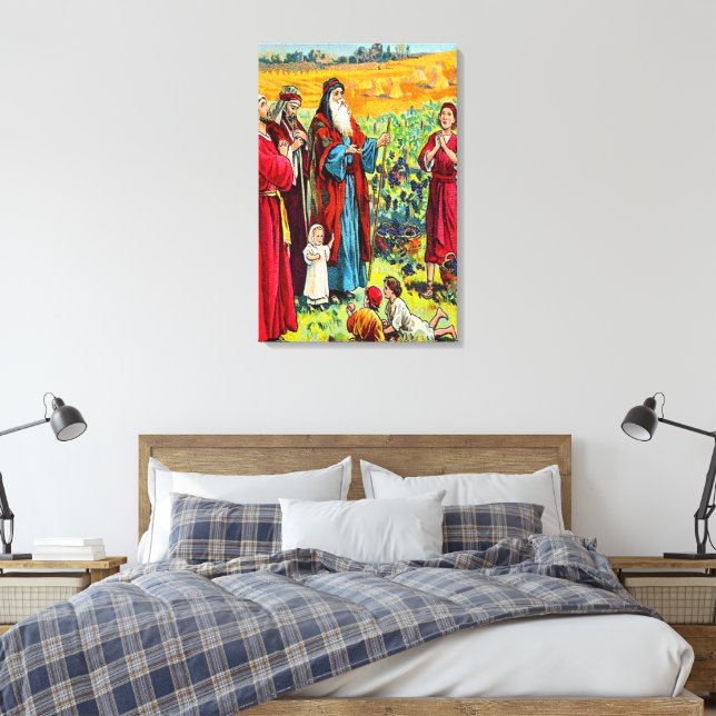 Deuteronomie 8:6-10 Gott segnen für alles, was Er  Leinwanddruck (Insitu (Schlafzimmer))