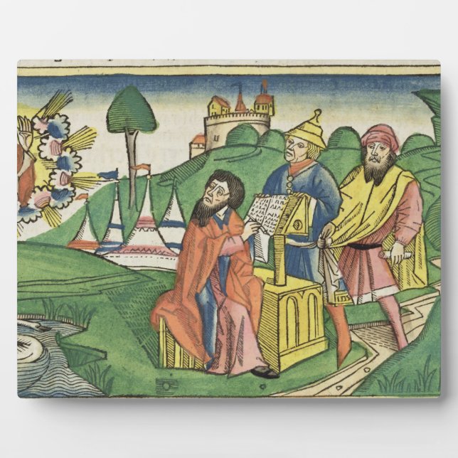 Deuteronomie: Frontispiece, in dem Gott das L mach Fotoplatte (Vorderseite)