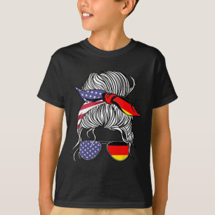 Deutsch-amerikanischer Patriot stolz gewordene Fra T-Shirt
