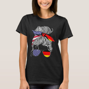 Deutsch-amerikanischer Patriot stolz gewordene Fra T-Shirt