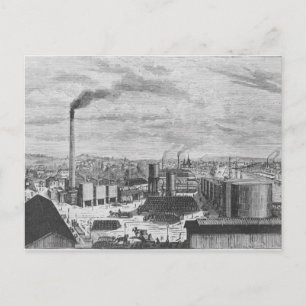 Deutsch Company, Fabrik in Rouen Postkarte