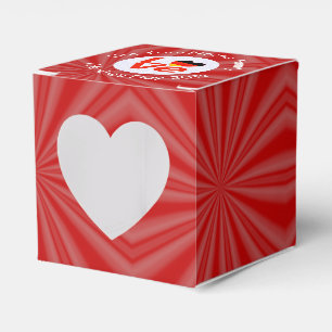 Deutsch Deutsche Flagge LOVE Personalisierter Name Geschenkschachtel