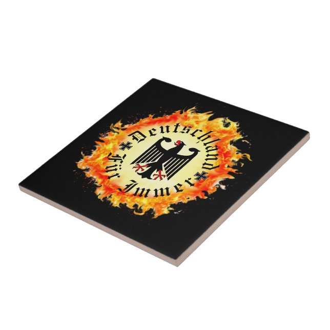 Deutsch/Deutschland Forever/Adler/Eisernes Kreuz/F Fliese (Seite)