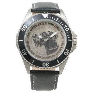 Deutsch Drahthaar Armbanduhr
