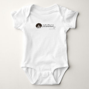 Deutsch Drahthaar Baby Strampler