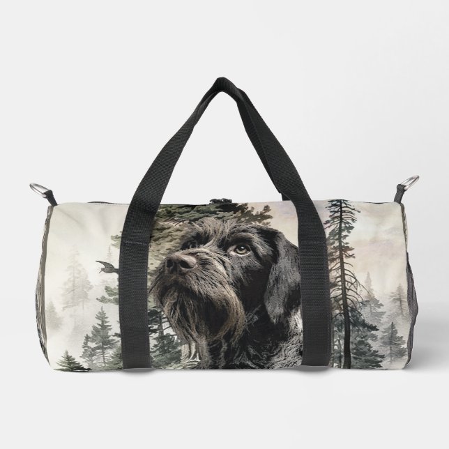 Deutsch Drahthaar Duffle Bag (Vorderseite)